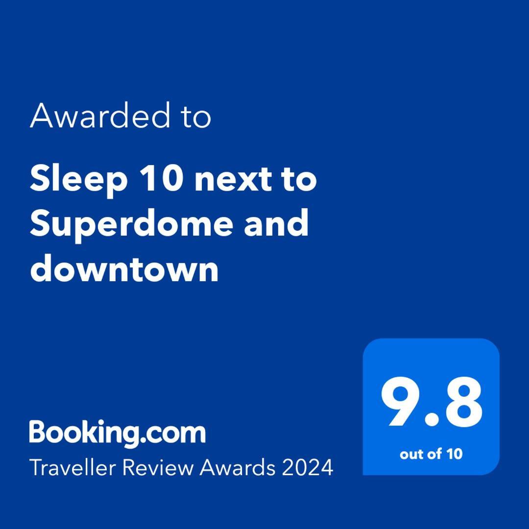 Villa Sleep 10 Next To Superdome And Downtown à La Nouvelle-Orléans Extérieur photo